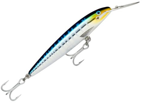 Rapala - Countdown Magnum Angelköder - Angelzubehör mit Abachiholz-Konstruktion - Salzwasser Spinnköder - Hergestellt in Estland