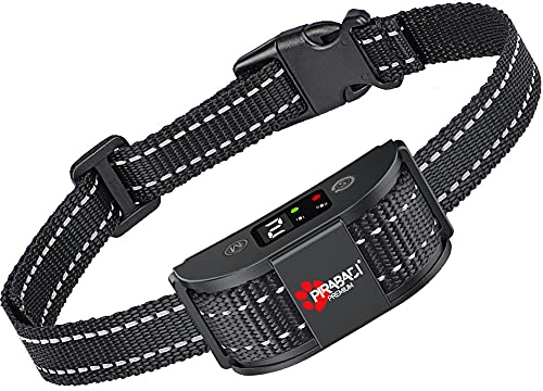 Collier pour Chien Anti ABOIEMENT | SÛR ET Efficace | 7 Modes | pour Petit, Moyen & Grand Chien | Vibration Intelligent ET Non ÉLECTRIQUE | Marque 100% FRANÇAISE