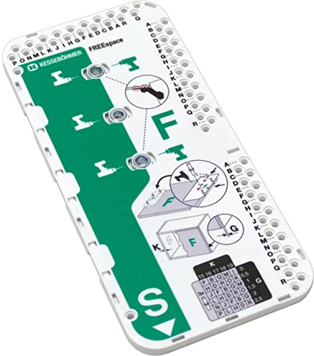Bohrlehre für Klappenbeschlag FREEspace Bohrschablone | für die Korpusinnenseite und Front Montagehilfe von SOTECH