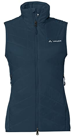VAUDE Sesvenna Vest IV für Damen – Isolierende Damen Weste mit PrimaLoft Füllung, Sportweste Damen mit Stretch-Einsätzen, Wasserabweisend & Atmungsaktiv – Ideal für Skitouren & Trekking