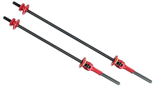 2 Stück Fahrrad Schnellspanner,Vorder und Hinterrad Schnellspanner,Quick Release Fahrrad Achsen Set,Bicycle Quick Release Mountainbike-Schnellspanner,für Rennrad, Mountainbike,140 mm 180 mm (Rot)