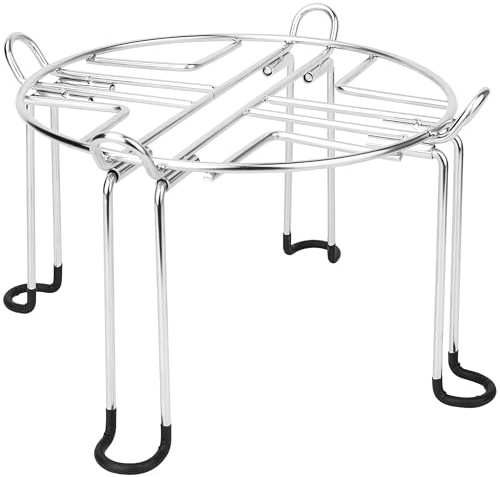 Omoojee Water Filter Stand 6 Tall by 9 Wide Compatible with Berkey Big, Royal and Travel System, Countertop Stainless Steel Stand for Gravity Fed Water Water Coolers with Max 9 in Diameter