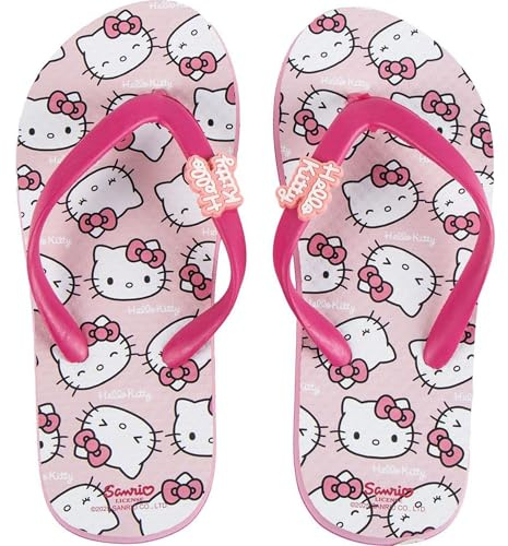 Chanclas Hello Kitty para niños Sandalias cómodas y antideslizantes de Hello Kitty Diseño Divertido