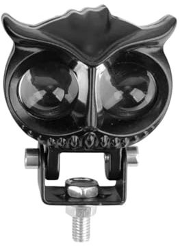 Phare Avant De Moto Phare De Moto Universel 32 W Projecteurs 3000 LM Jaune Et Blanc Hibou Quatre Modes Stroboscopiques Lampe Frontale 9-85 V(1Pc Yellow White)