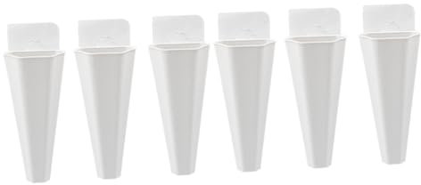 Toddmomy 2 Set Vaso Da Fiori Da Appendere Alla Parete Arredamento Moderno Della Parete Della Fattoria Fioriere Sospeso Vita Vaso Creativo Vaso Da Fiori Da Parete Plastica Bianca 3 Pezzi * 2