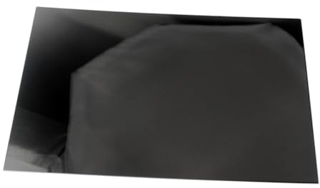 FUTUREORYY Selbstklebendes Akustikgitarren Pickguard Material Scratch Plate Blank Schutzfolie Schwarz Diy Schlagbrett Für Gitarre Und Bass