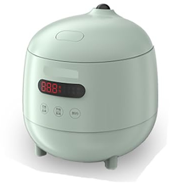Cuociriso (1,2 l) Mini pentola per la Cottura del Porridge per Uso Domestico, Piccola, per 1-2 Persone, 220-240 V