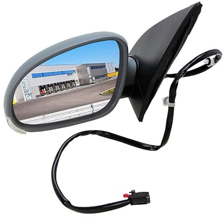 BESTPRICE ATP 1x Specchio esterno elettrico sinistro riscaldato Specchio | Compatibile con: VW GOLF V