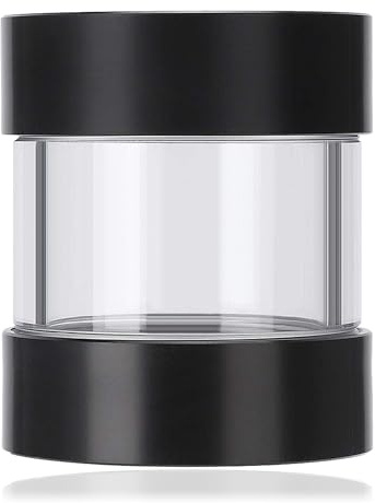 Réservoir de refroidissement d'eau cylindrique, réservoir d'eau de refroidissement rapide transparent de 50 mm, matériau POM, radiateur de réservoir de refroidissement par eau d'échangeur de chaleur p