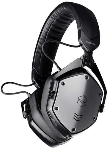 V-Moda M-200 ANC Hybrid Active Noise Canceling Kopfhörer | 20 Stunden Akkulaufzeit | geschlossene Bauweise | kabellose Flexibilität | Bluetooth 5.0 Ready | Mattschwarz