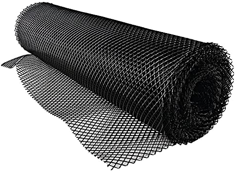 Bar Pub Shelf Liner Black Mat Glass Drying Mesh Roll 10 meter x 60cm