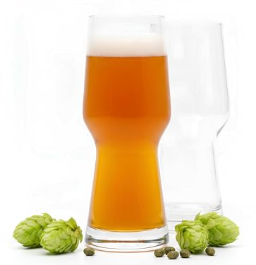 Burns Glass IPA Specialty Beer Glass 14.5 oz (Set of Two)