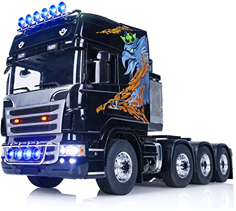 1/14 LESU 8x8 RC Traktor LKW für Ferngesteuerte Lastwagen RC Schwermaschine