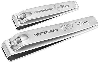 TWEEZERMAN Disney's Mickey Mouse & Minnie Mouse Ear Esistable Combo Nagelklippare Set
