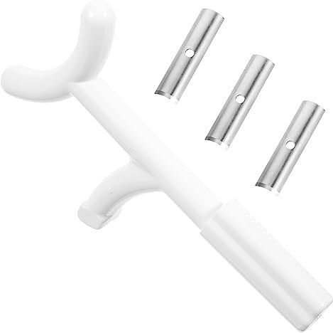 BESPORTBLE Federschaber Winkelentferner Handrakel Bogenschießen-zubehör Pfeile Schaftschleifer Jagdpfeil-Stripper Abisolierwerkzeug Schaftwerkzeug Handbuch Plastik Entfernungswerkzeug