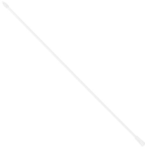 HOMSFOU Blind Wand Replacement 23.62 Inch Transparent Vertical Blind Rod with Hook Curtain Pull Rod Accessory for Window Blinds