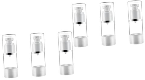 FRCOLOR Lot de 6 flacons pulvérisateurs à pompe pour la formation de cheveux, mini flacons pulvérisateurs sous vide, flacon de laque pour cheveux, sous- de bouteilles, distributeur liquide,