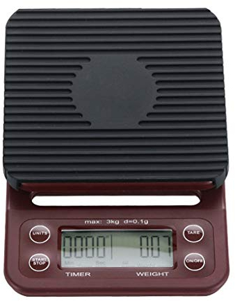 VNNHGB Bilancia da Cucina Digitale, Bilancia da Cucina Elettronica dal Design Sottile ed Elegante per cronometrare la Cucina Domestica