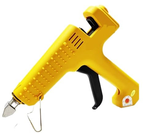 Pistola per colla a caldo per lavori artigianali, Pistola for colla a caldo da 200 W, ugello piatto largo da 20 mm, 30 mm, 40 mm, for stick di colla da 11 mm, pistola for riparazione industriale profe
