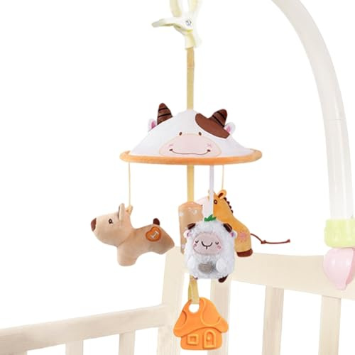 Genérico Juguetes para Silla De Coche Bebés - Juguetes Colgantes con Música para Niño Pequeño,Accesorio para Cochecito De Bebés Niños Niñas