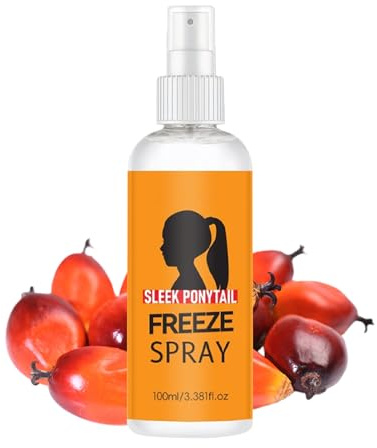 Spray de sujeción para el cabello, 100 ml, espray calmante para coletas | Coleta Hidratante Pulverizador - Para Cabello Rizado Dañado Delgado y Seco Casa Viajes Diario Salón Mujer