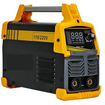 saldatrice elettrodo, Saldatrice Inverter For MMA-250 Portatile 220V A Doppia Tensione per progetti domestici