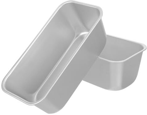 TOYANDONA 2 pièces Moule à Rectangulaire Antiadhésif Moule Gâteau Professionnel Polyvalent pour Boulangerie et Cuisson Au Four Pâtisserie Toast Lasagne Fruits et Petits Pains