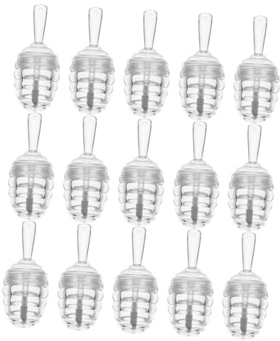 KAJNBN 15pièces Tube à Gloss Lèvres Vide Réutilisable Pot Miel Mini DIY Léger Étanche Contenant pour Huile et Teinture Lèvres Voyage et Usage Quotidien