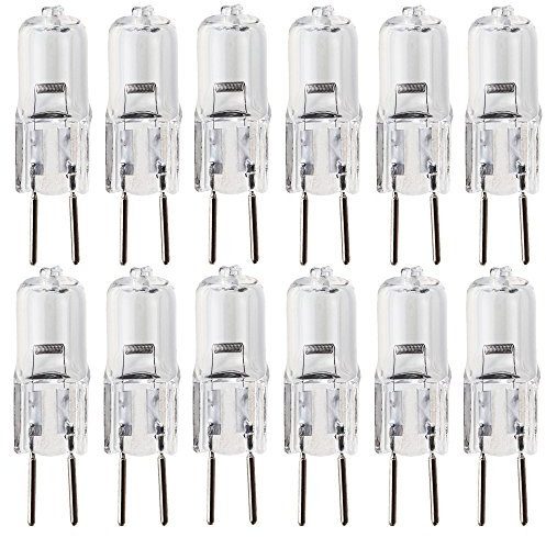 12 x Eco Ampoules halogènes GY6,35 Variateur Blanc chaud, GY6.35 35W 12V