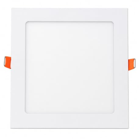 JANDEI - Quadratische und einbaufertige Downlight LED. Weiß. (6000K, 15W). Deckenleuchte, Deckenbeleuchtung, Deckenleuchte Panel, Deckeneinbauleuchte