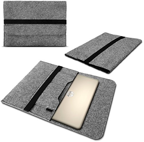 Laptop Schutzhülle kompatibel für HP ZBook Firefly 16 Tasche aus Filz mit Innentaschen Sleeve Hülle Cover 16 Zoll Notebook Case