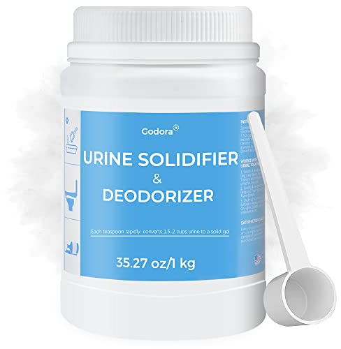Godora Poo Gel for Camping Toilets, Portable Sodium Polyacrylate Solidifier