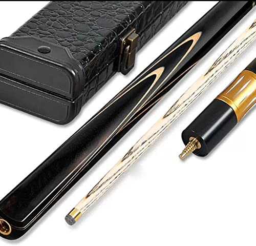 VGAZE Snooker Billard Queue Snooker cue Billiard cue Billardqueue Kleiner Kopf schwarz 8-Queue Snooker-Queue chinesischer Stil schwarzes 8-Queue(Color:3,Size:)