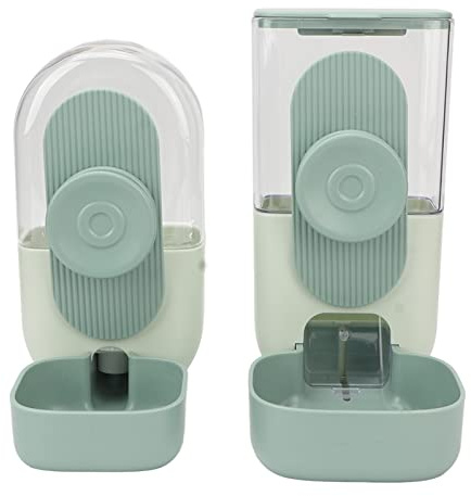 Automatischer Futter- und Wasserspender Zum Aufhängen Im Käfig, Wassernapf für Haustiere Im Käfig, Futterspender für Hunde und Katzen, Futterstation für Katzen, Hunde, Frettchen,