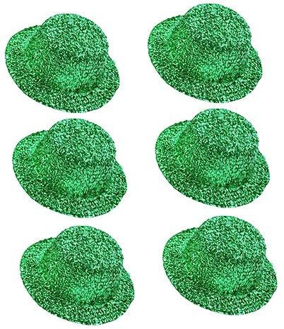 Cabilock Cappellino Da Festa Verde Piccolo Cappellino Per Il Di San Patrizio Per Adulti Robusto Cappello Decorativo in Feltro