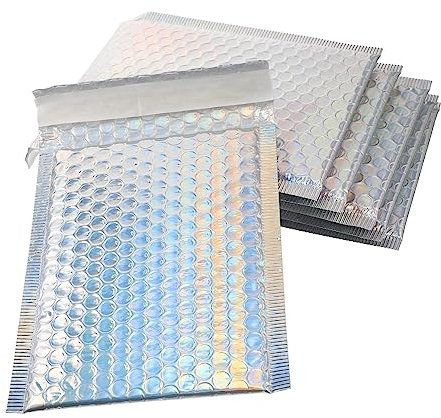 Operitacx 16 Stück Luftpolsterumschläge 15x18cm Verstärkt Pet Pe Material Selbstklebend Manipulationssicher Versandtaschen Für Kleinen Versand