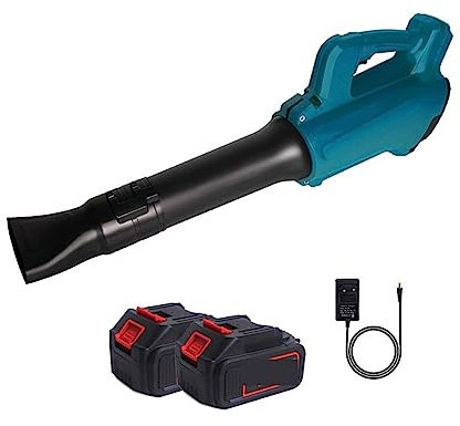 STRAFBRG Soffiatore for Foglie Senza spazzole da 21 V, aeratore Elettrico da 460 CFM e 120 mph, Attrezzi da Giardino for spazzatrici for Batteria da 18 V,Garantire Buone Prestazioni