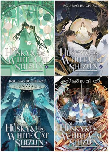 The Husky and His White Cat Shizun: Erha He Ta De Bai Mao Shizun Novel Series 4-Book Collection Set (Vol.6 - Vol.9) - Cultivation BL Fantasy Romance by Meatbun Doesn’t Eat Meat