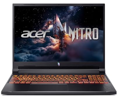 Acer Nitro V Gaming Laptop | Intel Core 7 Processor 240H | NVIDIA GeForce RTX 5050 Laptop GPU | 16 WUXGA IPS 180Hz Display | 16GB DDR5 | 1TB Gen 4 SSD | Wi-Fi 6 | Backlit KB | ANV16-72-73EW