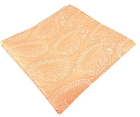 TigerTie Designer Einstecktuch in Paisley gemustert - Stecktuchgröße 30 x 30 cm