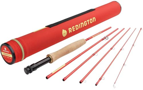 Redington Trailblazer Fliegenrute mit Rohr, 3 WT 2,1 m, 6 Stück (376-6)