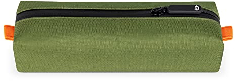 Comfyable Small Toiletry Bag for Men Women, Water-Resistant Mini Essentials Dopp Kit for Electronics, Tech, Gym, Green