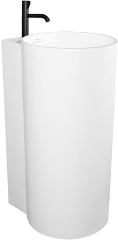 STONEART Standwaschbecken LZ550 weiß/42x54cm/matt