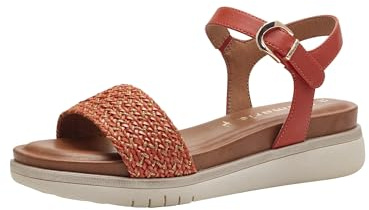 Tamaris Heeled Sandal 1-28700-42, Orange, 36 EU