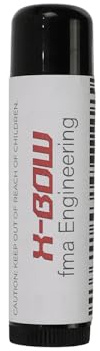 X-Bow FMA Sehnenwachs, 2 in 1, für Sehne und Armbrustlauf | Pflegemittel Armbrust Wachs Bogen Compound Recurve Takedown Bow String Wax Rail Lube Bow Zubehör