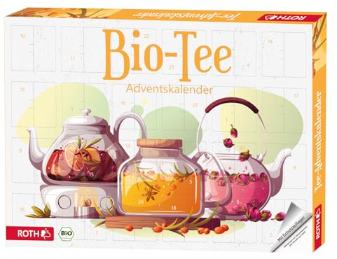 Bio-Tee-Adventskalender: Mit 24 Bio-Teebeuteln