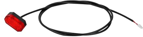 PRIMUZ for Vier-Loch-Schrauben-Kotflügel, Elektroroller, 4 Schrauben-Kotflügel, kompatibel mit Zubehör, hintere Kotflügel, Rücklicht-Schrauben, Gummikappe (Color : Rear Light)