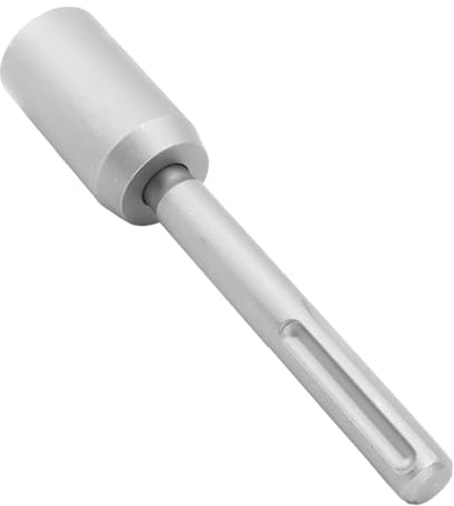 Tournevis de Sol SDS MAX, Pilote de Poteau en T, Tige de Terre Profonde, Tige de Terre pour Insertion, Embout de Pilote de Poteau en T, Pilote de Poteau de Clôture en Acier (30mm)