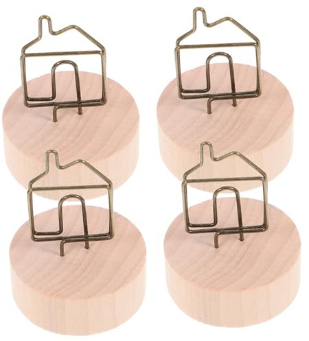 PLAFOPE 4stücke Fotohalter Mit Lustigem Design Kreative Notizen Tischnummern Und Foto-clips Für Hochzeiten Partys Und Memo-clip Für Dekorative