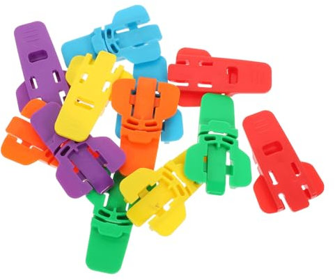 Cabilock 2 Juegos Abrebotellas Abrelatas Tapas Abridor Manual Abrelatas De Refresco De Borde Suave Manual De Abridor Organización Y Almacenamiento Multi El Plastico Colorful 12 Piezas * 2